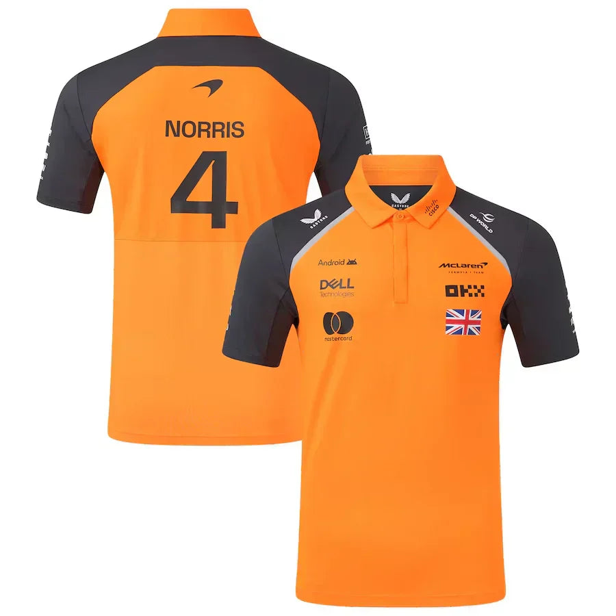 McLaren 2025 Team Lando Norris Polo Formula 1 F1 Formula One