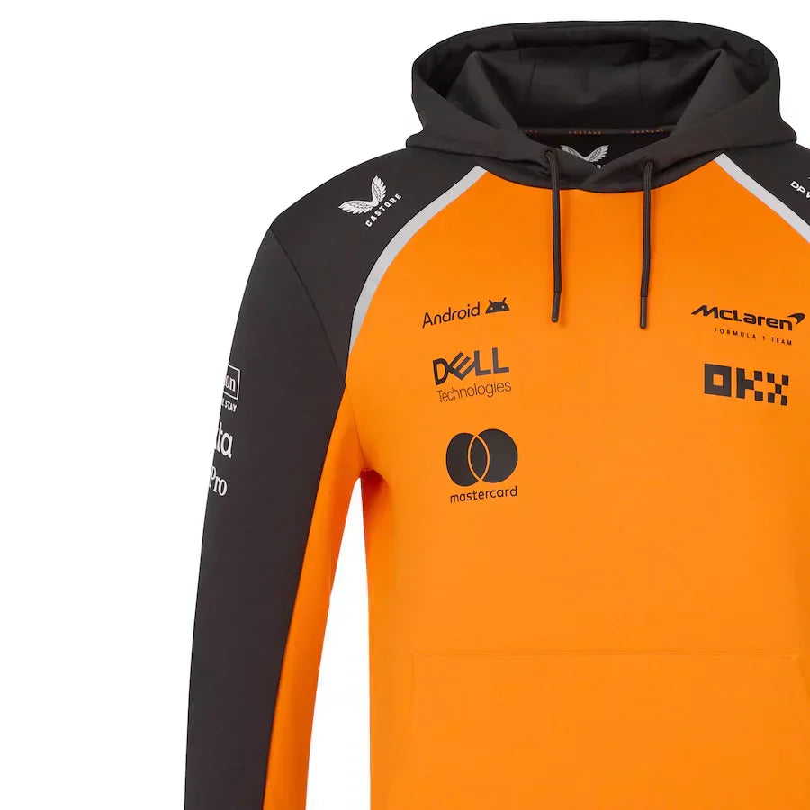 McLaren 2025 Team Hooded Sweat Jaqueta Formula 1 F1 Formula One