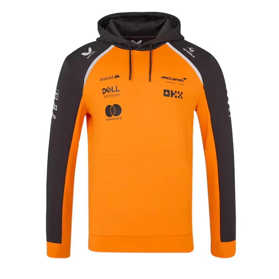 McLaren 2025 Team Hooded Sweat Jaqueta Formula 1 F1 Formula One