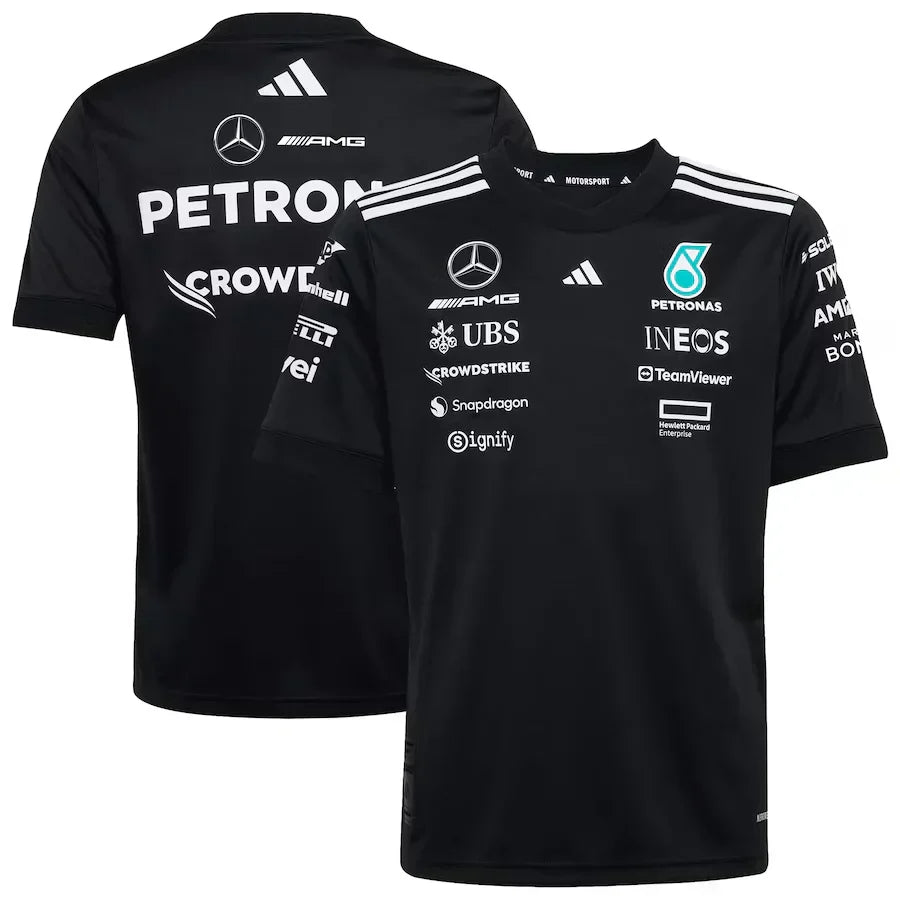Mercedes AMG Petronas F1 2025 Team Driver Camisa Formula 1