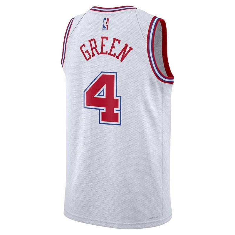 Jalen Green Houston Rockets Unisex 23/24 NBA Jersey - Branco - City Edition