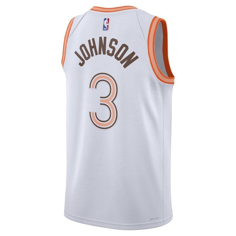Keldon Johnson San Antonio Spurs Unisex 23/24 NBA Jersey - Branco - City Edition