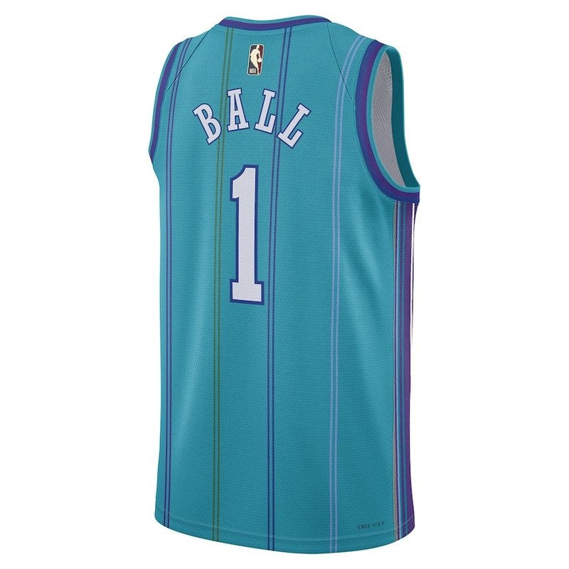 LaMelo Ball Charlotte Hornets Jordan Brand Unisex 23/24 NBA Jersey - Classic Edition - Teal