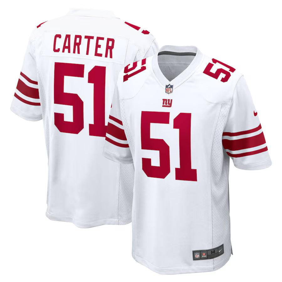 New York Giants Abdul Carter - NFL Game Jersey - Branca
