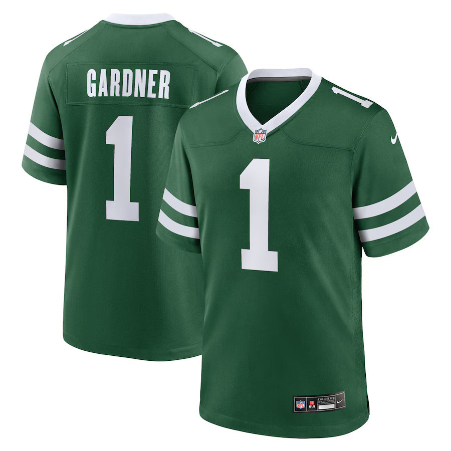 Sauce Gardner #1 New York Jets - NFL Game Jersey - Verde