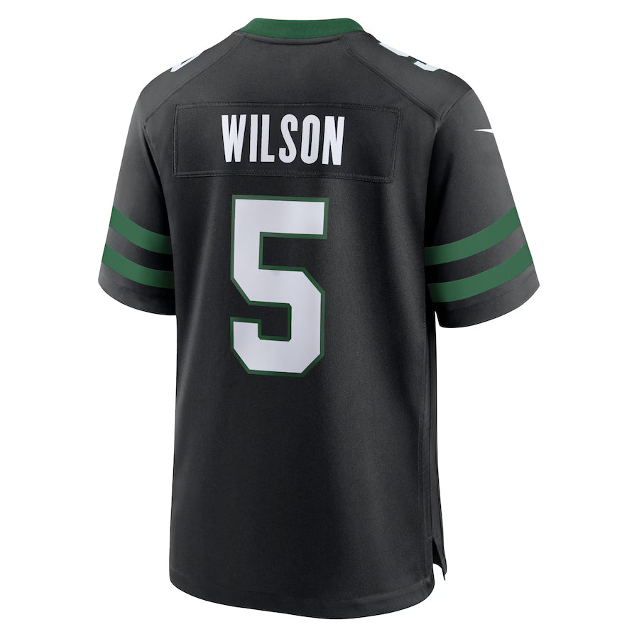 Garrett Wilson #5 New York Jets - NFL Game Jersey - Preto