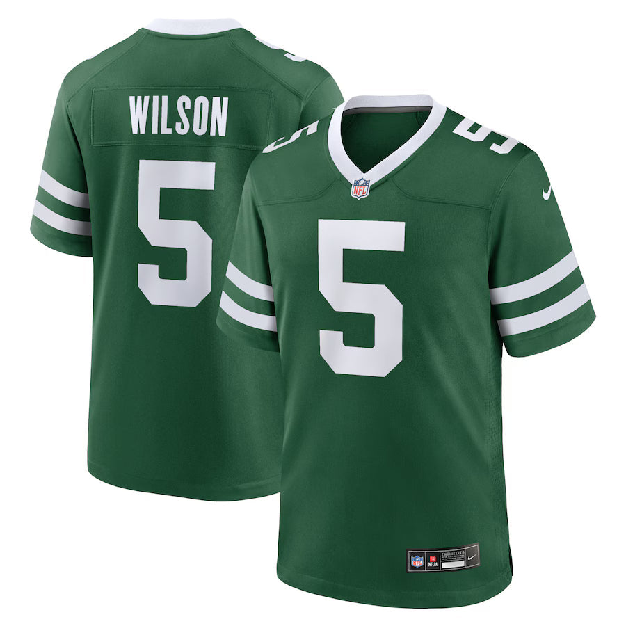Garrett Wilson #5 New York Jets - NFL Game Jersey - Verde