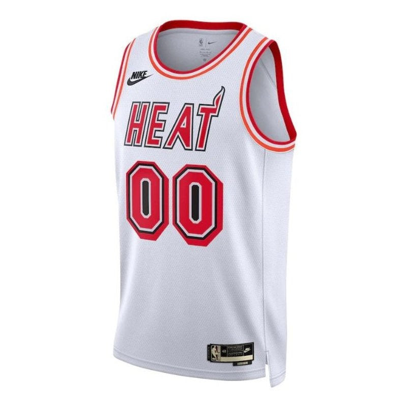 Miami Heat Unisex 2023 NBA Jersey - Classic Edition - Branco