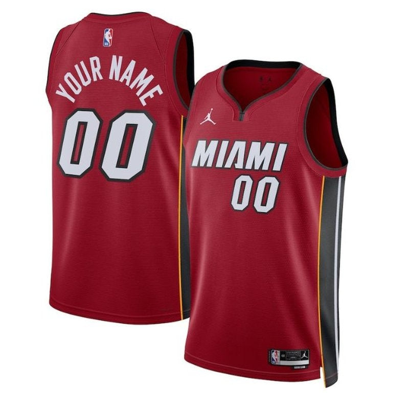Miami Heat Unisex 2023 NBA Jersey - Statement Edition - Vermelho