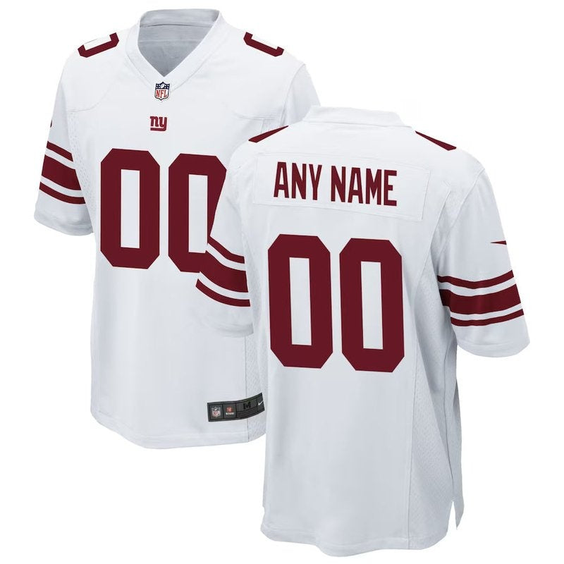 New York Giants - Custom NFL Game Jersey - Branco