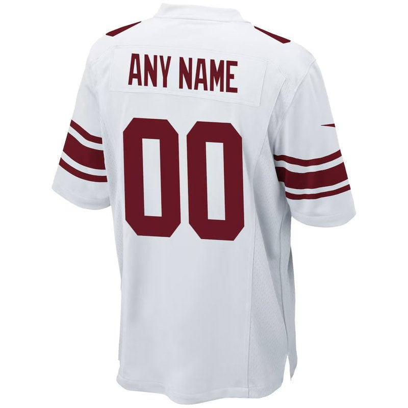 New York Giants - Custom NFL Game Jersey - Branco