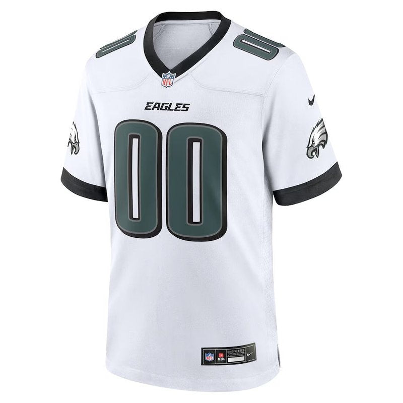 Philadelphia Eagles - Custom NFL Game Jersey - Branco