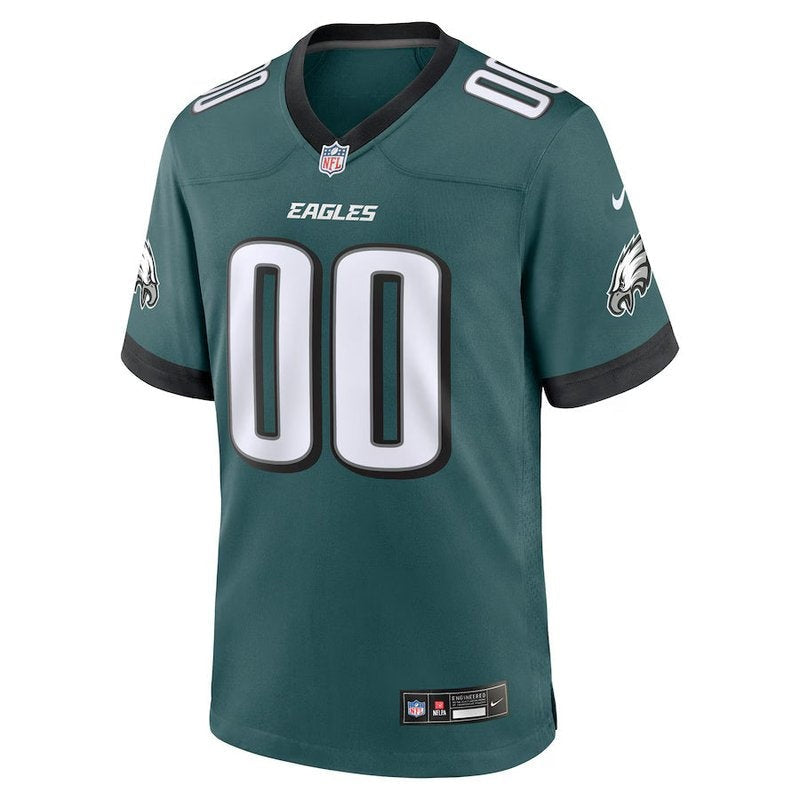 Philadelphia Eagles - Midnight Custom NFL Game Jersey - Verde