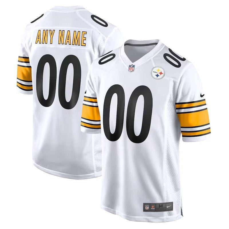 Pittsburgh Steelers - Custom NFL Game Jersey - Branco