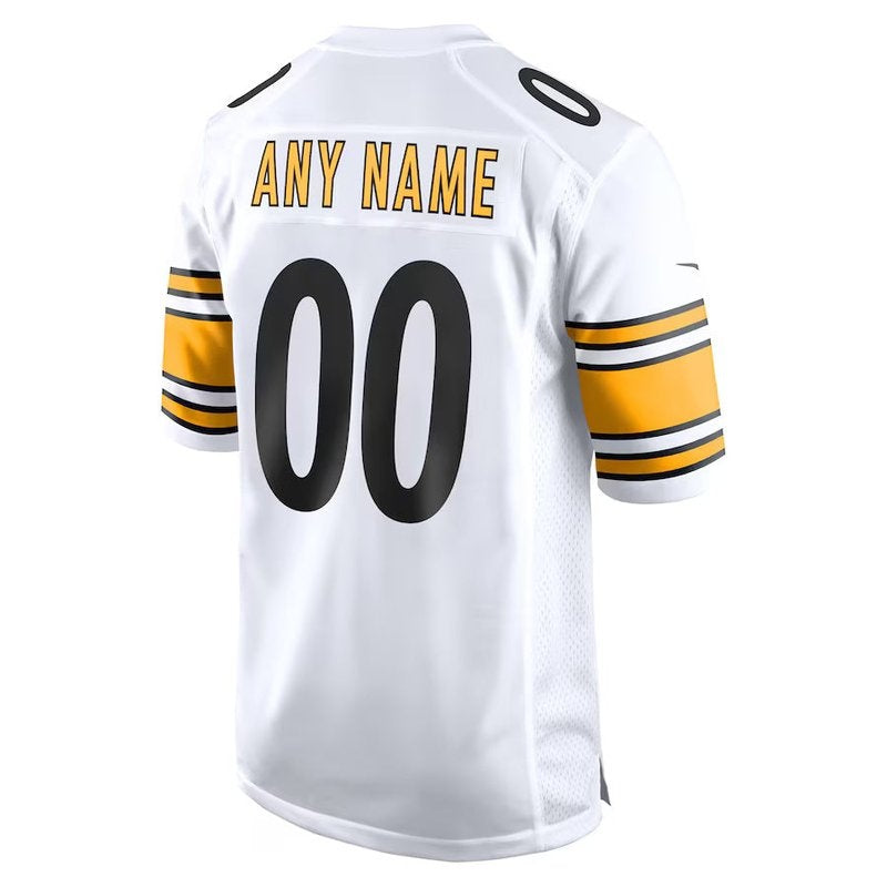 Pittsburgh Steelers - Custom NFL Game Jersey - Branco