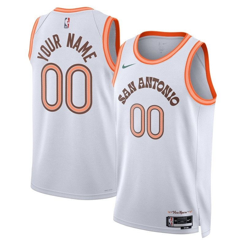 San Antonio Spurs Unisex 23/24 NBA Jersey - Branco - City Edition