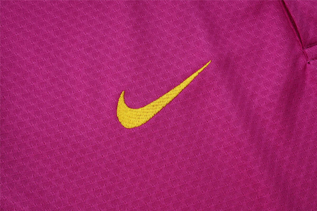 Camisa Barcelona 2025/26 Polo Roxa
