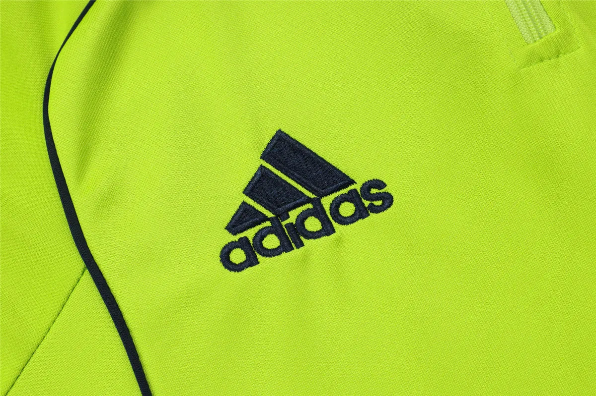 Agasalho Real Madrid 2025/26 Amarelo Claro - Com Fecho