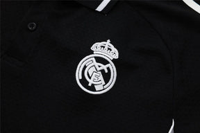 Camisa Real Madrid 2025/26 Edição Polo - Preto - Versão Torcedor