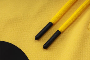 Agasalho Barcelona 2025/26 Amarelo - Moletom Com Capuz