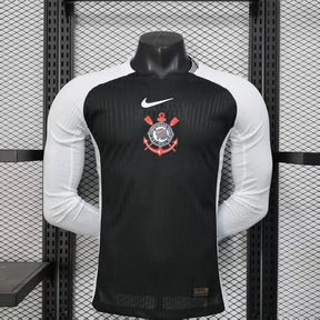 Camisa Corinthians 2025/26 II Away Manga Longa - Versão Torcedor