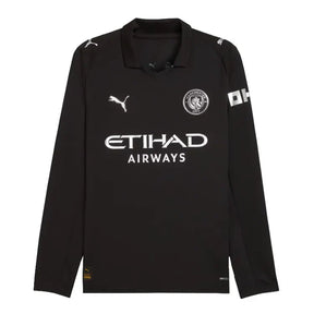 Camisa Manchester City 2025/26 II Away Manga Longa - Versão Torcedor