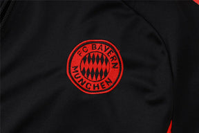 Agasalho Bayern de Munique 2025/26 Preto - Com Ziper