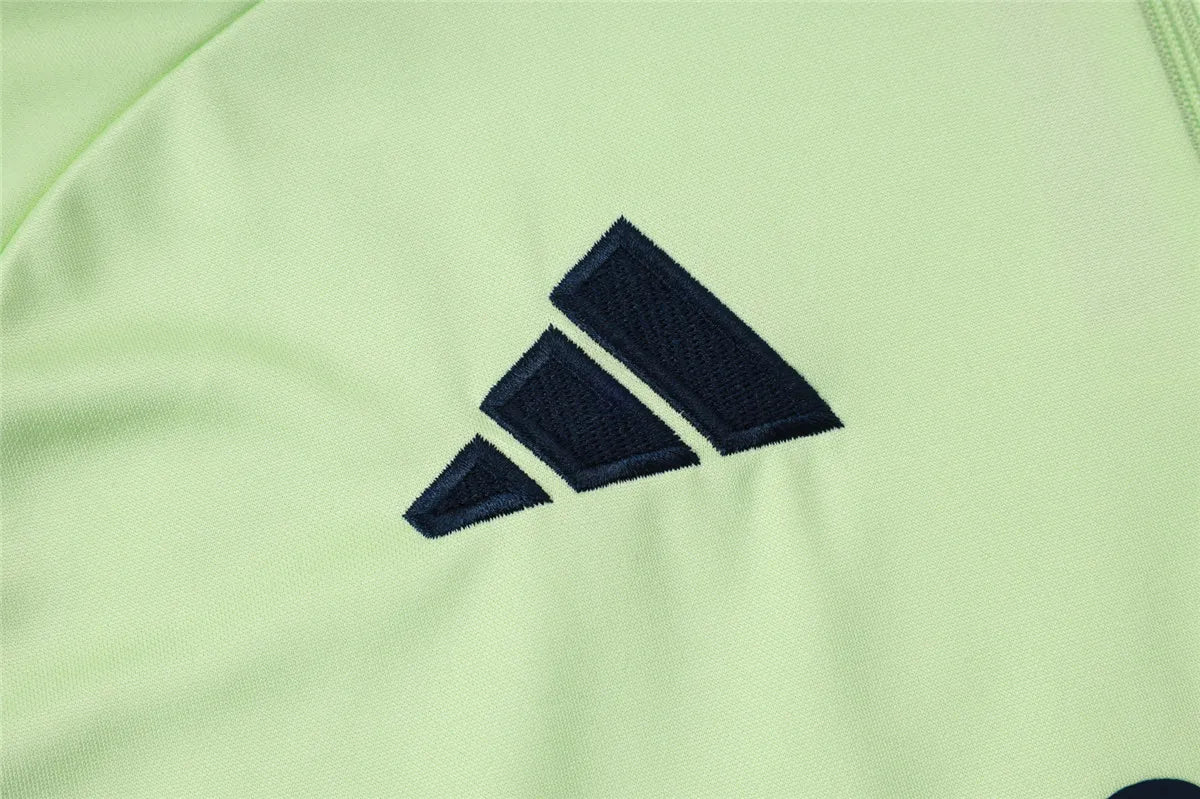 Agasalho Real Madrid 2025/26 Verde Claro - Com Fecho