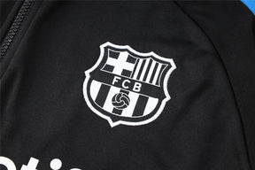 Agasalho Barcelona 2024/25 Preto - Moletom Com Capuz