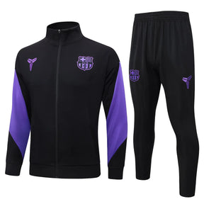 Agasalho Barcelona 2025/26 Preto - Com Ziper