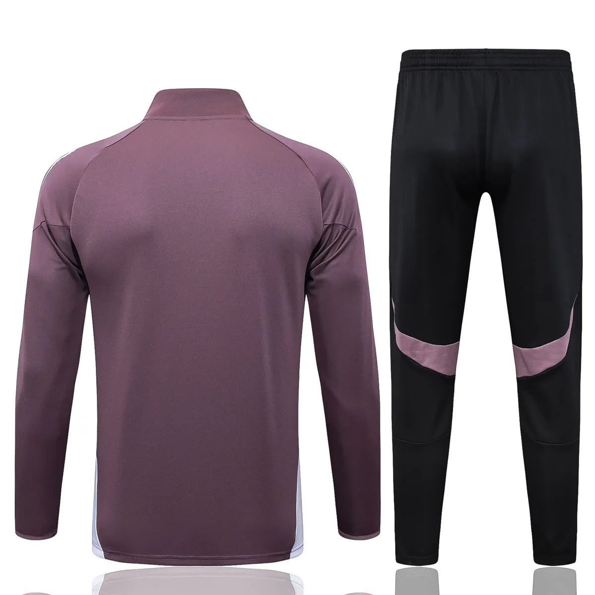 Agasalho Manchester United 2025/26 Cinza Arroxeado - Com Ziper