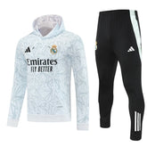 Agasalho Real Madrid 2025/26 Branco - Moletom Com Capuz