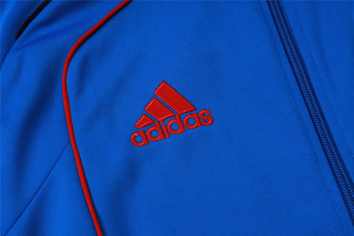 Agasalho Manchester United 2025/26 Azul - Com Ziper
