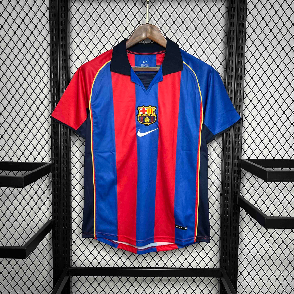 Camisa Retro Barcelona 2001/02 Home