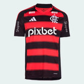 Camisa Flamengo 25/26 I Home - Todos os Patrocínios - Versão Torcedor