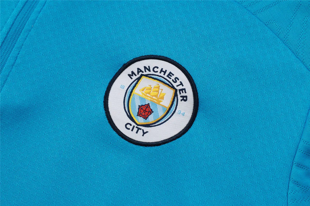 Agasalho Manchester City 2025/26 Azul - Com Fecho