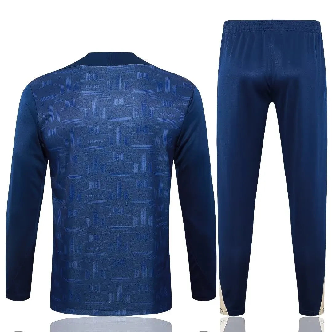Agasalho Barcelona 2024/25 Royal - Com Fecho