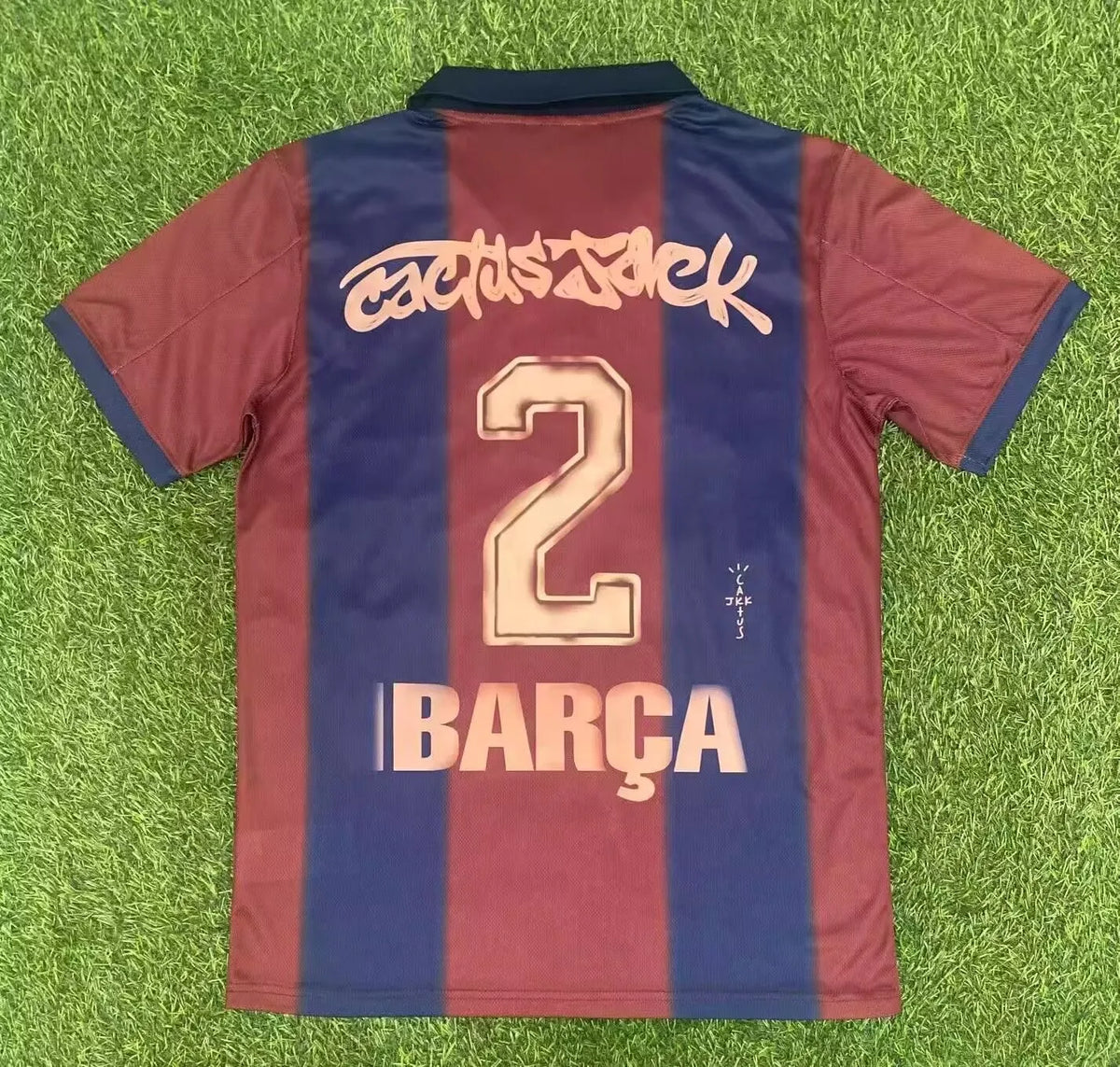 Camisa Barcelona X Cactus Jack 2025/26 Edição Especial
