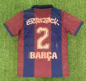 Camisa Barcelona X Cactus Jack 2025/26 Edição Especial