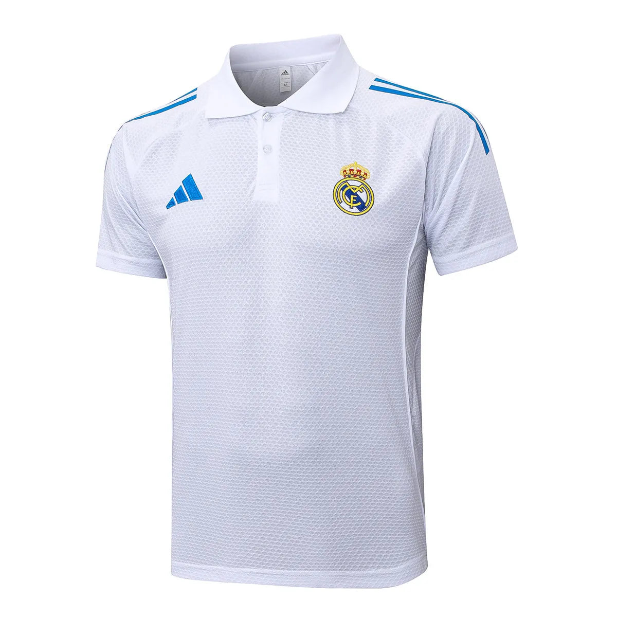 Camisa Real Madrid 2025/26 Edição Polo - Branco - Versão Torcedor