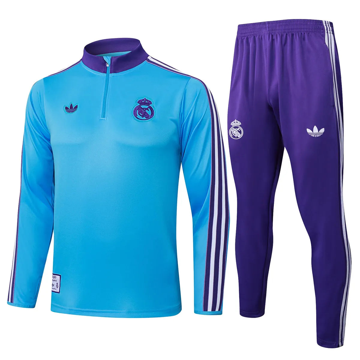 Agasalho Real Madrid 2025/26 Azul III - Com Fecho