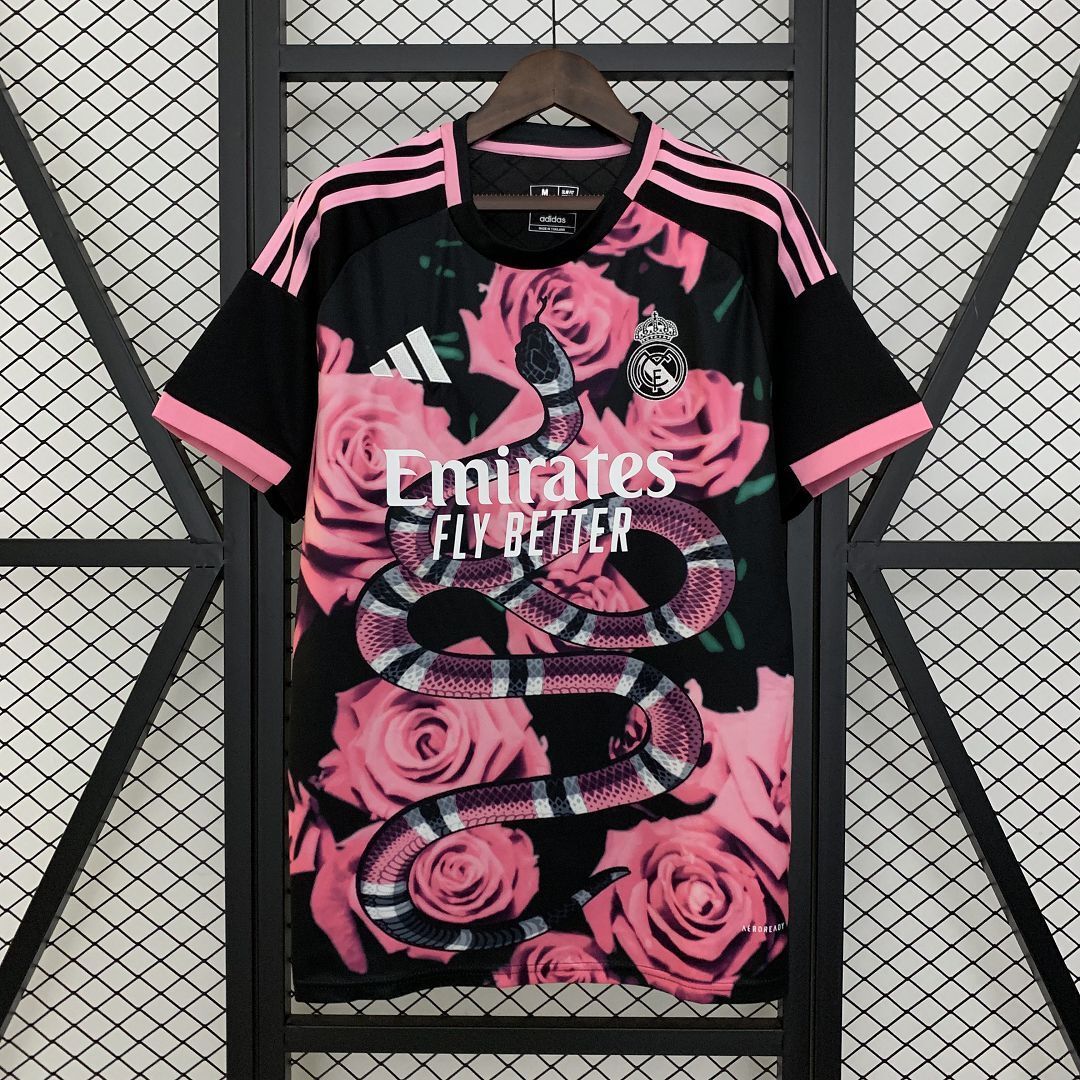 Camisa Real Madrid 2025/26 Pink Snake - Edição Especial
