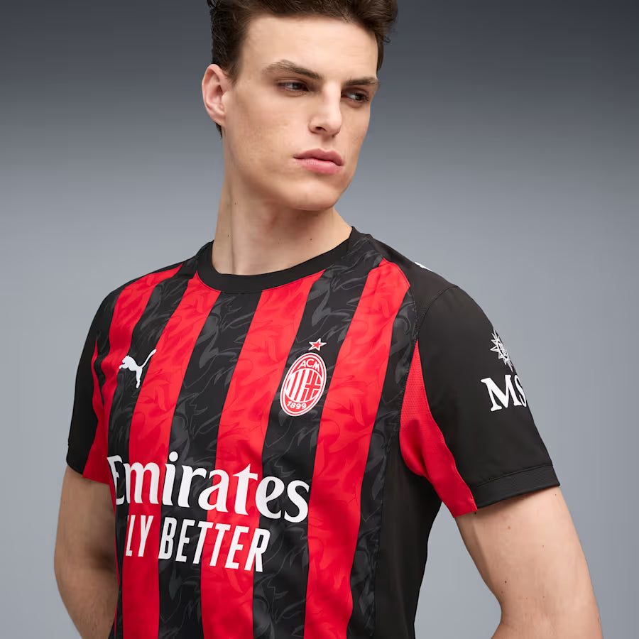 Camisa AC Milan 2025/26 I Home - Versão Jogador