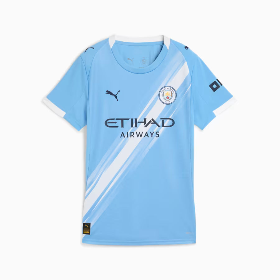 Camisa Manchester City 2025/26 I Home - Feminina