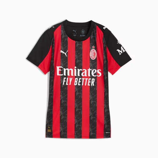 Camisa AC Milan 2025/26 I Home - Feminina