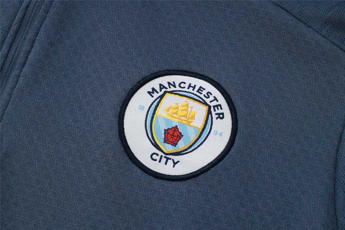 Agasalho Manchester City 2025/26 Royal - Com Fecho