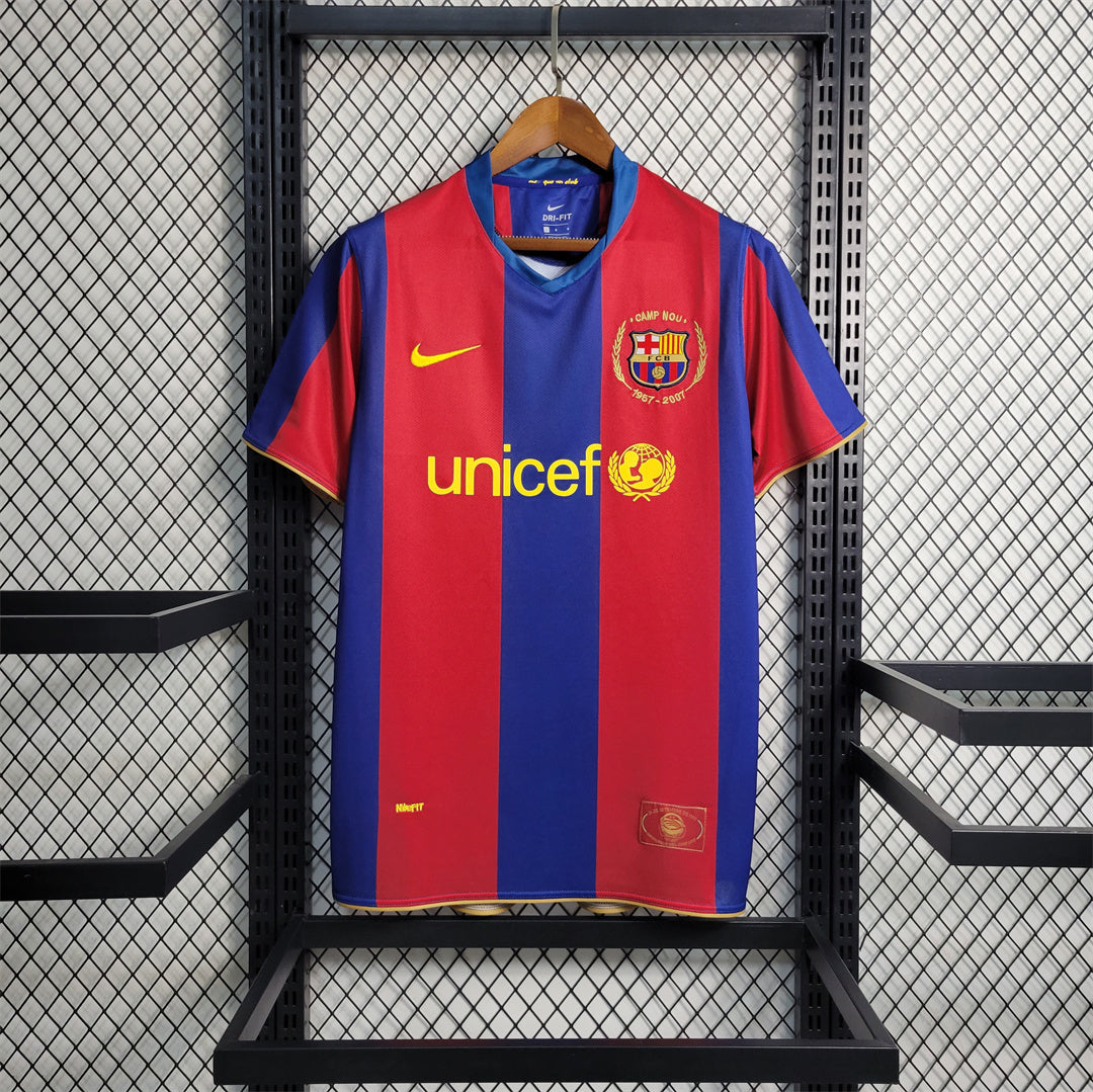 Camisa Retro Barcelona 2007/08 Home