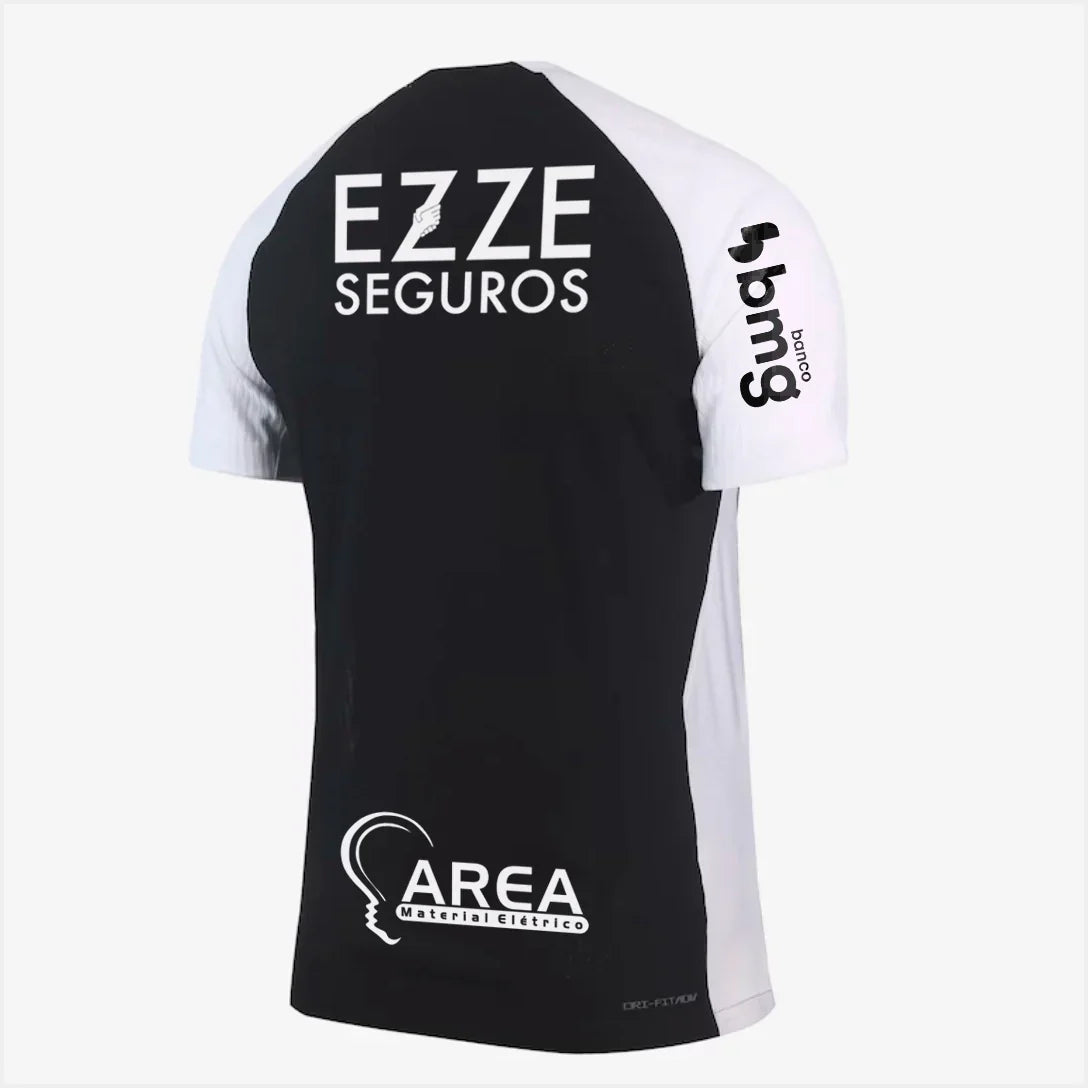 Camisa Corinthians 25/26 II Away - Todos os Patrocínios - Versão Jogador