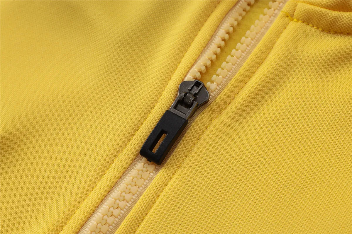Agasalho Barcelona 2025/26 Amarelo - Moletom Com Capuz