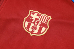 Agasalho Barcelona 2024/25 Borgonha - Moletom Com Capuz